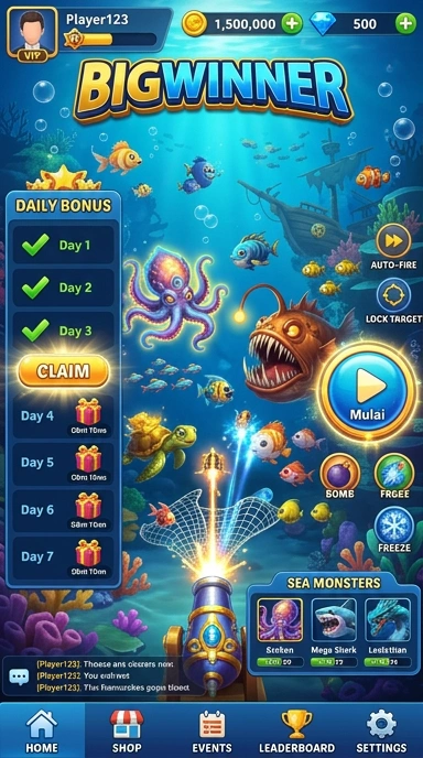 Pengguna menikmati akses cepat ke aplikasi di bigwinner.